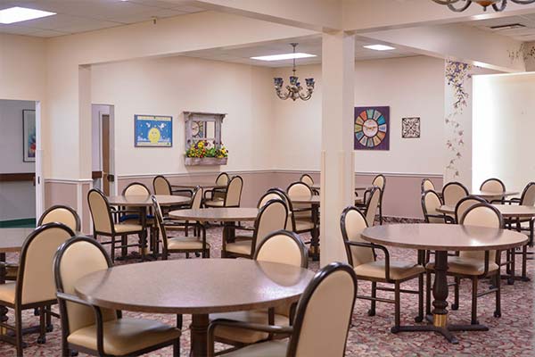 Gardens dining room